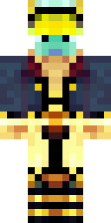 a golden pirate with an eyepatch and a parrot on the shoulder