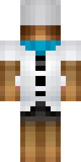 a cheerful chef in a white coat and tall hat with a wooden spoon