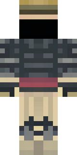 a ronin in weathered dark armor and a straw hat
