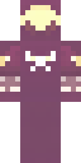 a nether hunter in crimson hide with glowing gold trim