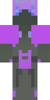 an end-realm sorcerer in obsidian robes with violet particles